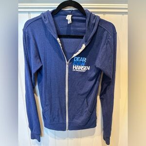 BELLA CANVAS Ladies Women’s Size Small Blue Dear Evan Hansen Hoodie